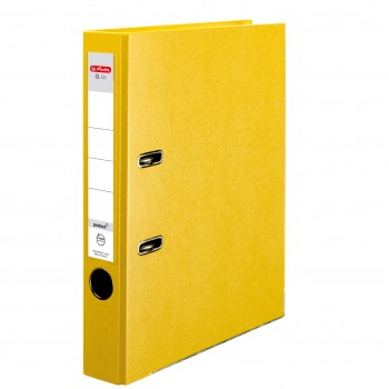 Segregator Herlitz Q. File Standard A4/50 mm, żółty