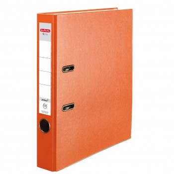 Segregator Herlitz Q. File Standard A4/50 mm, pomarańczowy