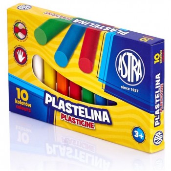 Plastelina Astra 10 kolorów