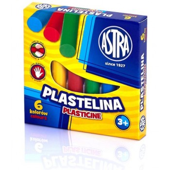 Plastelina Astra 6 kolorów