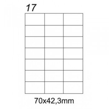 Etykiety samoprzylepne Emerson A4 70x42,3mm