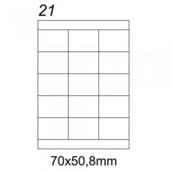 Etykiety samoprzylepne Emerson A4 70x50,8mm
