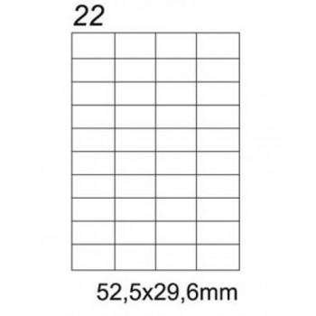 Etykiety samoprzylepne Emerson A4 52,5x29,6mm