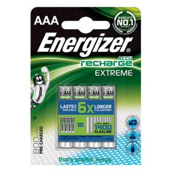 Akumulatorki Energizer Extreme AAA, 4 szt. 