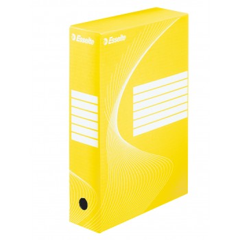Pudło archiwizacyjne Esselte Boxy 80 A4 żółte