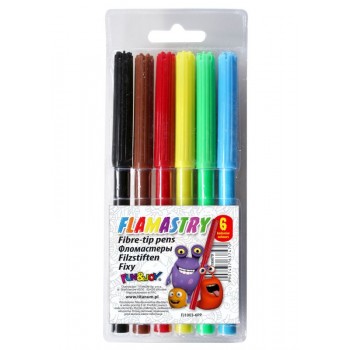 Flamastry Fun&Joy 6 kolorów