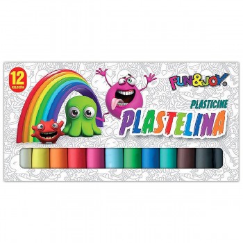 Plastelina Fun&Joy 12 kolorów