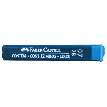 Grafity do ołówków Faber-Castell Polymer 0,7mm, 2B