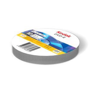 Płyty DVD-R Kodak 4,7GB spindle 10 sztuk