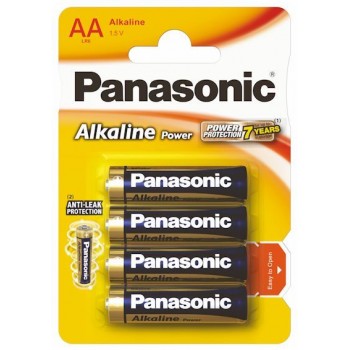 Baterie Panasonic AA, R06, 4 sztuki