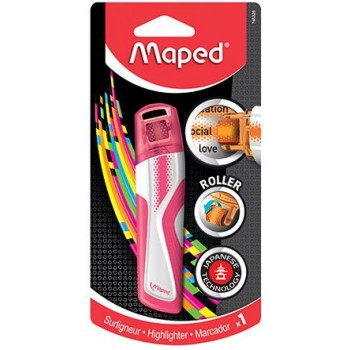 Zakreślacz Maped Roller Fluo Peps różowy