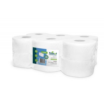 Papier toaletowy Jumbo Nexxt celuloza 12 rolek, biały