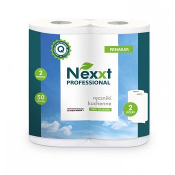 Ręczniki kuchenne Nexxt Professional 2 rolki biały