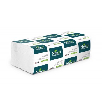 Ręcznik ZZ Nexxt 4000 sztuk biały celuloza