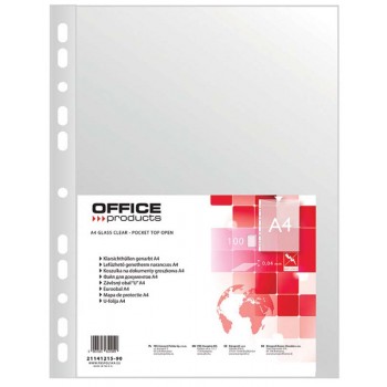 Koszulki groszkowe Office Products A4, 40mic