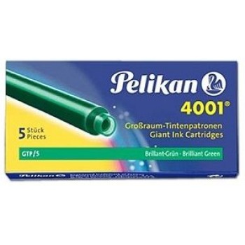 Naboje atramentowe Pelikan GTP/5 zielone