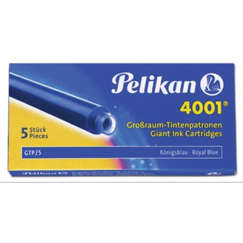 Naboje atramentowe Pelikan GTP/5 niebieskie