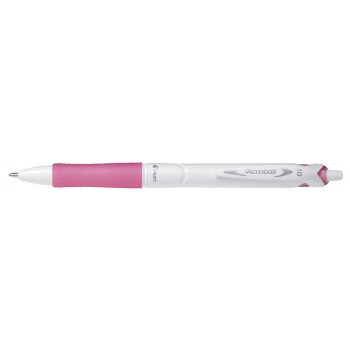 Długopis automatyczny Pilot Acroball Pure White różowy