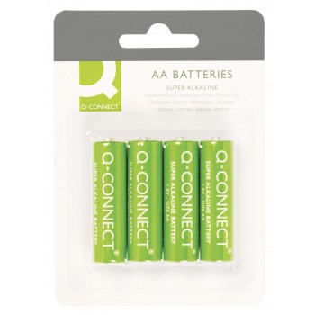 Baterie Q-Connect AA, R06, 4 sztuki