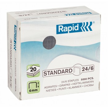 Zszywki Rapid Standard 24/6, 5000 sztuk