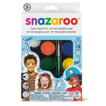 Zestaw farb do malowania twarzy Snazaroo Pro Boys 8 kolorów