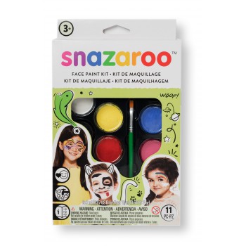 Zestaw farb do malowania twarzy Snazaroo Pro uniwersalne 8 kolorów