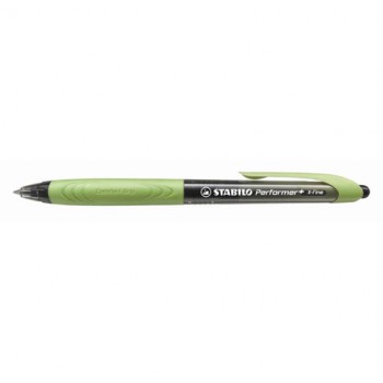 Długopis Stabilo Performer+ czarno-zielony