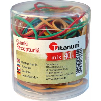Gumki recepturki Titanum 40g