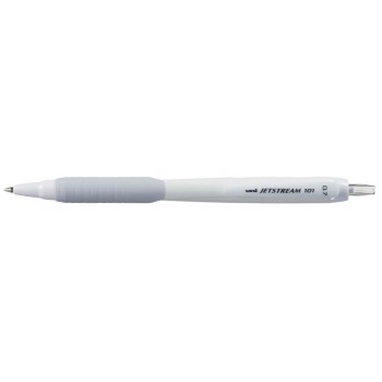 Długopis Uni Jetstream SXN-101 biały, wkład niebieski