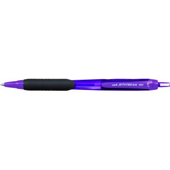 Długopis Uni Jetstream SXN-101C fioletowy, wkład niebieski