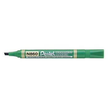 Marker permanentny Pentel N860 ścięty zielony