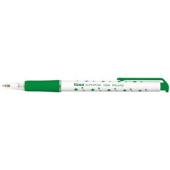 Długopis automatyczny Toma Superfine 069 zielony