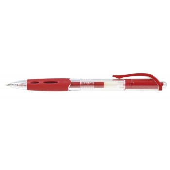 Długopis żelowy automatyczny Toma Mastership 077 czerwony