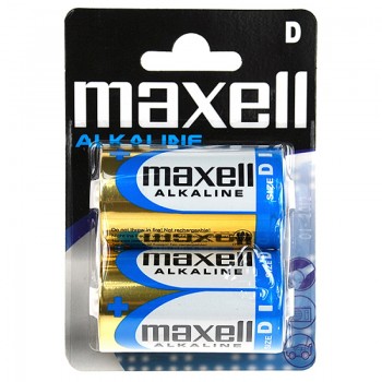 Baterie Maxell alkaliczne LR20, 2 sztuki
