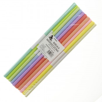 Bibuła marszczona Tymos 50x200cm, mix kolorów pastel, 10 rolek