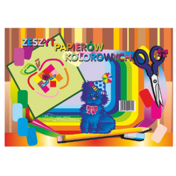 Zeszyt papierów kolorowych Protos A5