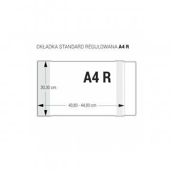 Okładka na zeszyt Biurfol A4, regulowana