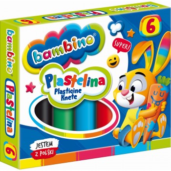 Plastelina Bambino 6 kolorów