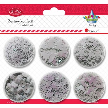 Konfetti Titanum Craft-Fun Series Boże Narodzenie 6x3g