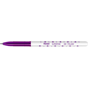 Długopis Toma Superfine 059 fioletowy
