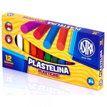 Plastelina Astra 12+1 kolorów
