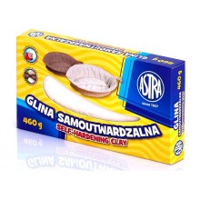 Glina samoutwardzalna Astra 460g biała
