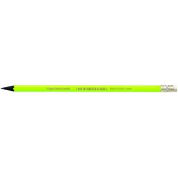 Ołówek BIC Evolution Fluo HB, z gumką