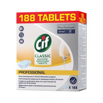 Tabletki do zmywarki CIF Classic Diversey, 188 sztuk