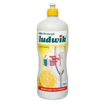 Płyn do naczyń Ludwik 900ml cytrynowy