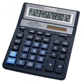 Kalkulator Citizen SDC-888X niebieski