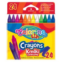 Kredki świecowe Colorino 24 kolory