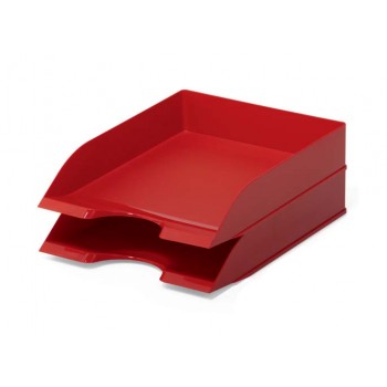 Szuflada na dokumenty Durable Basic czerwona