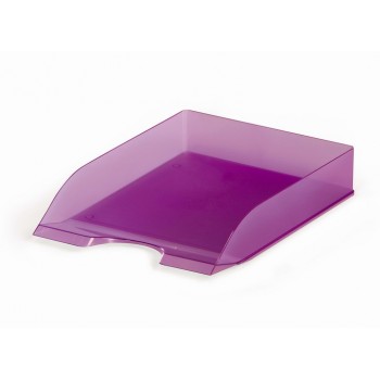 Szuflada na dokumenty Durable Basic fioletowa przeźroczysta