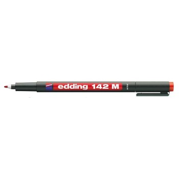 Foliopis Edding 142M 1,0 mm czerwony